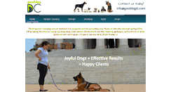 Desktop Screenshot of gooddogdc.com